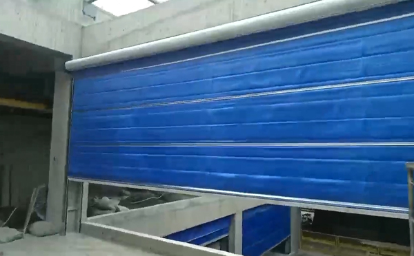 大型物流园区完成伽师防火门整体安装工程