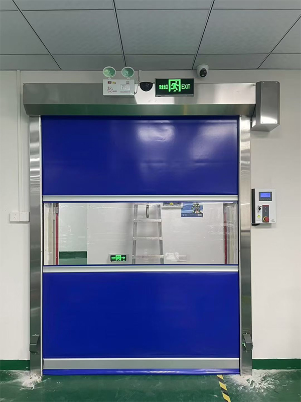 伽师快速伽师卷帘门在冷链物流仓储区的应用实践